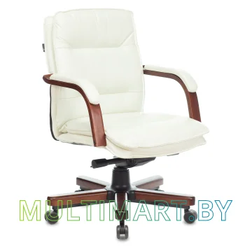 Компьютерное кресло Бюрократ T-9927WALNUT-LOW (слоновая кость)